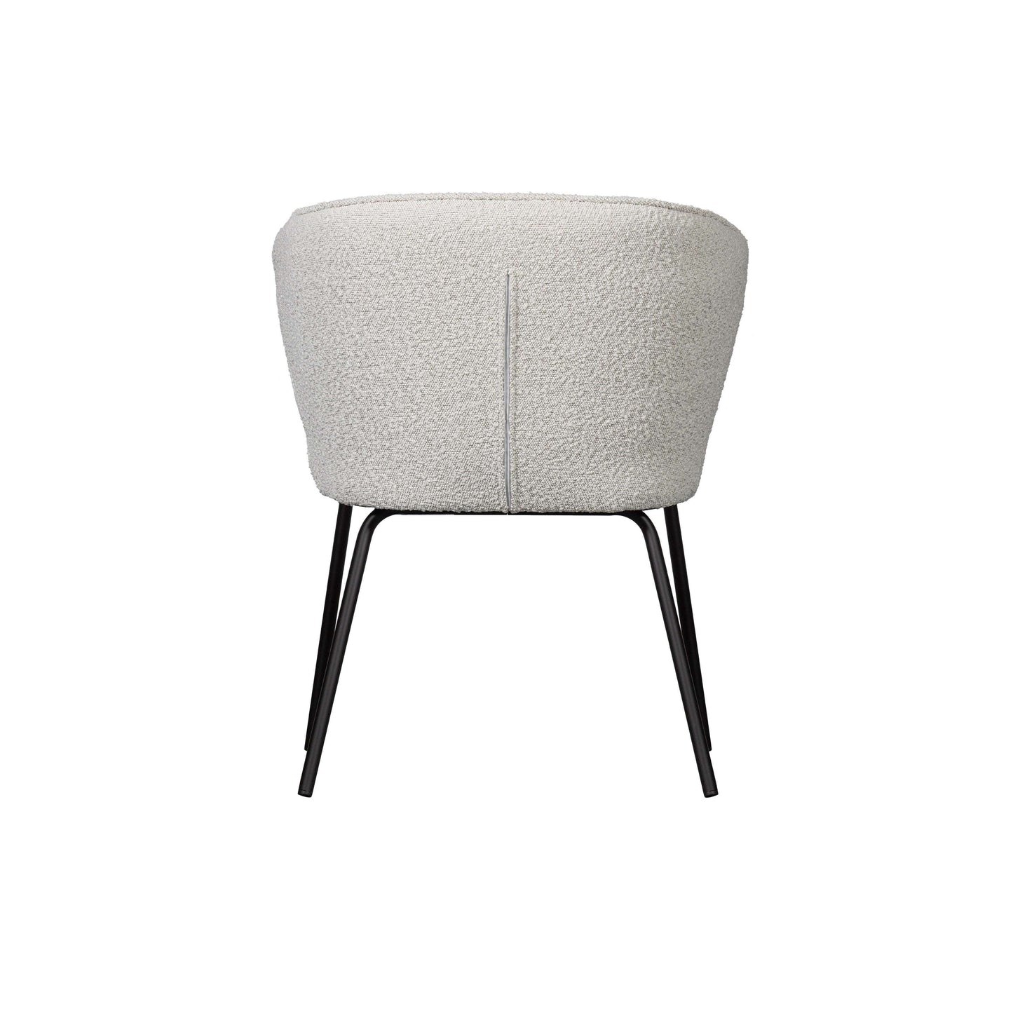 BePureHome Admit eetkamerstoel bouclé naturel