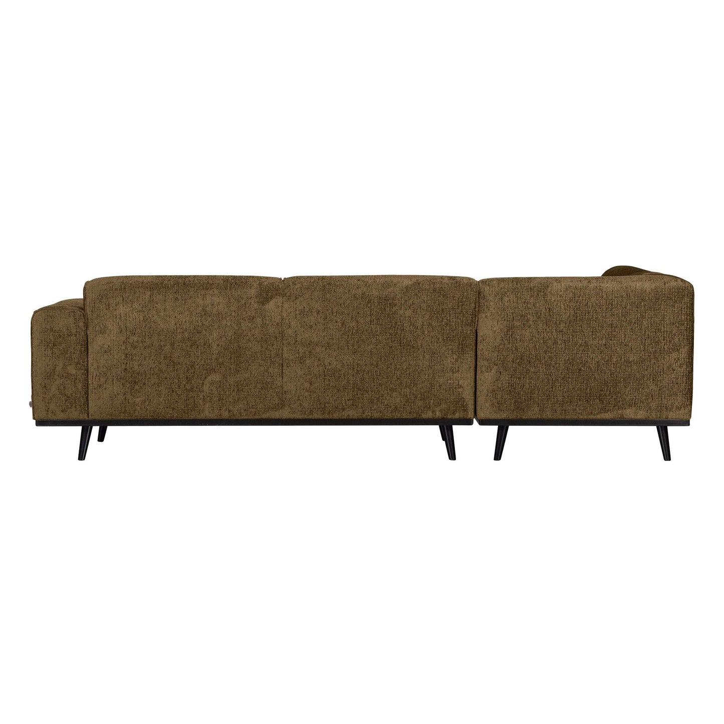 BePureHome Statement hoekbank links velvet brass