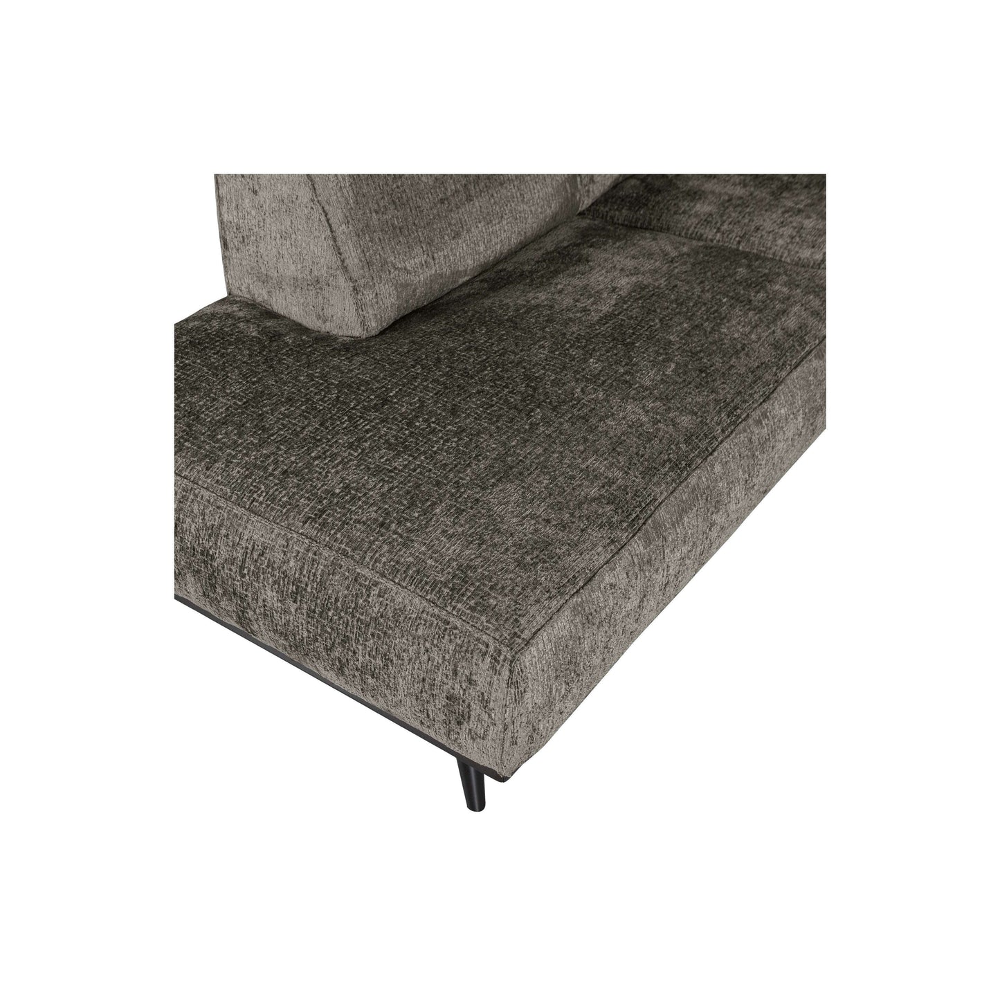 BePureHome Statement hoekbank links velvet frost