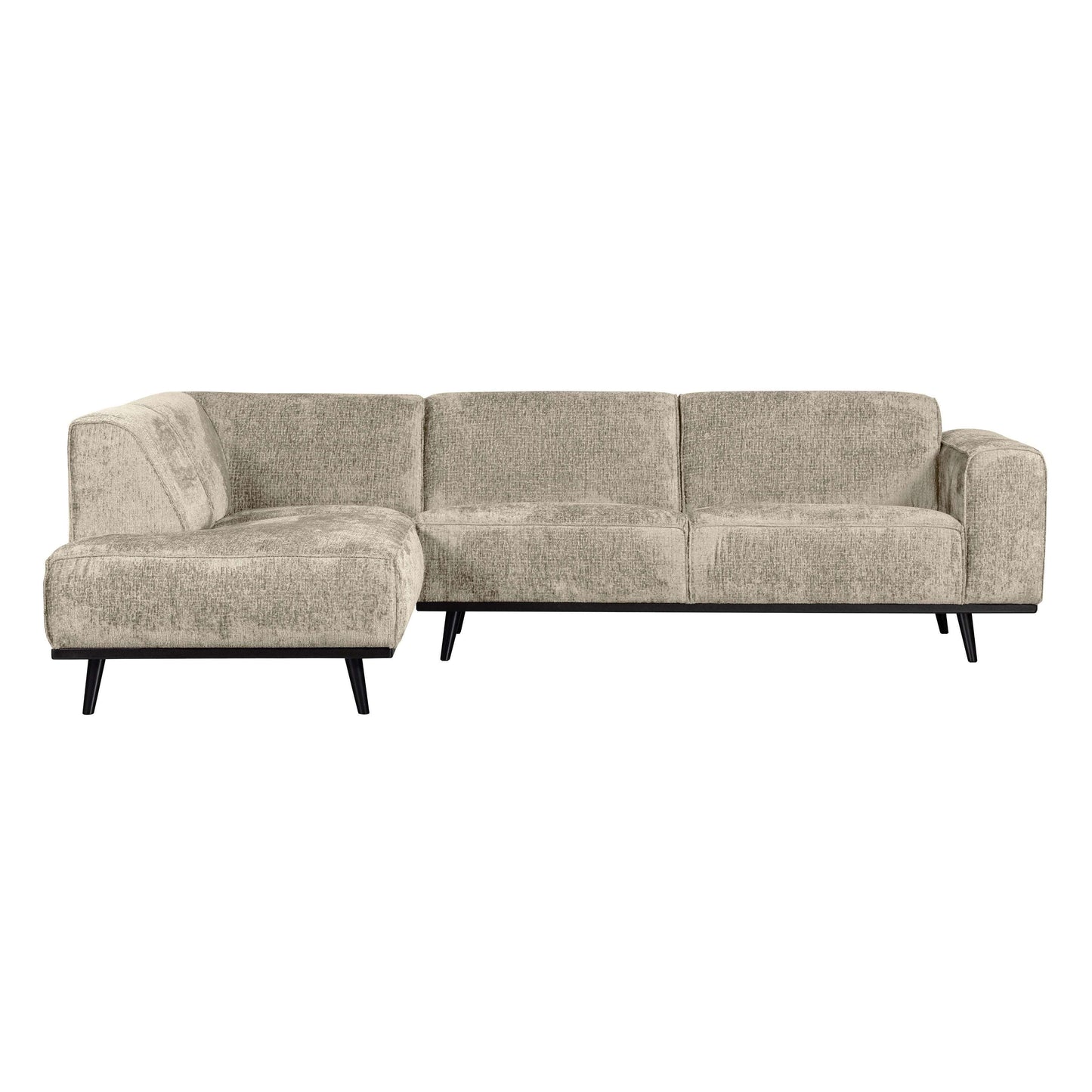 BePureHome Statement hoekbank links velvet wheatfield
