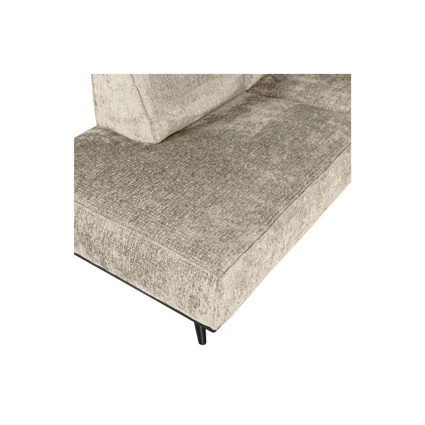 BePureHome Statement hoekbank links velvet wheatfield