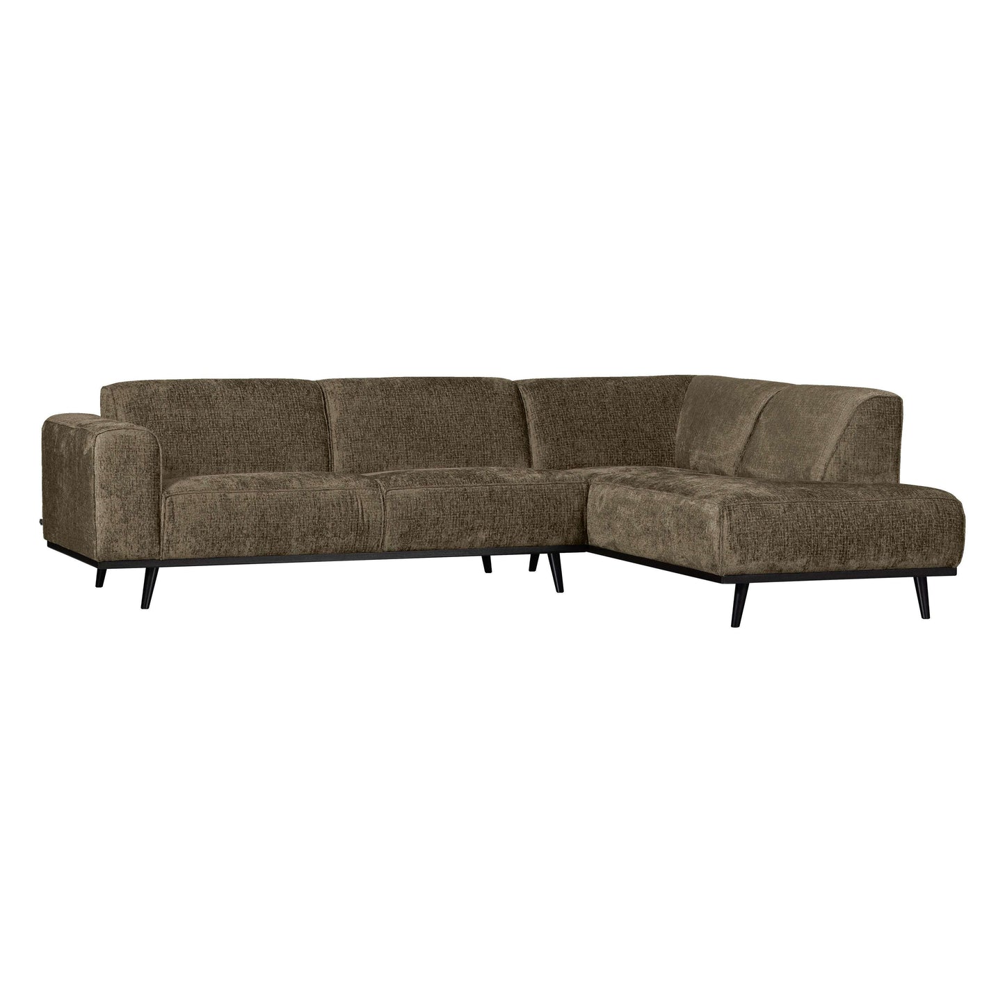 BePureHome Statement hoekbank rechts velvet bonsai