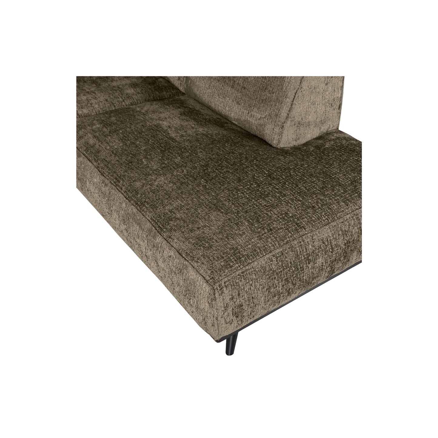 BePureHome Statement hoekbank rechts velvet bonsai
