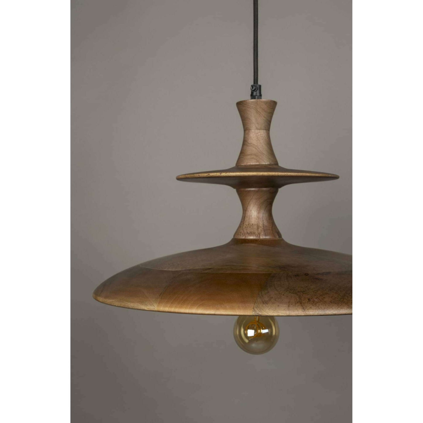 Dutchbone Cath hanglamp L walnut
