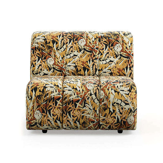 HKliving Wave couch: element middle printed hollywood