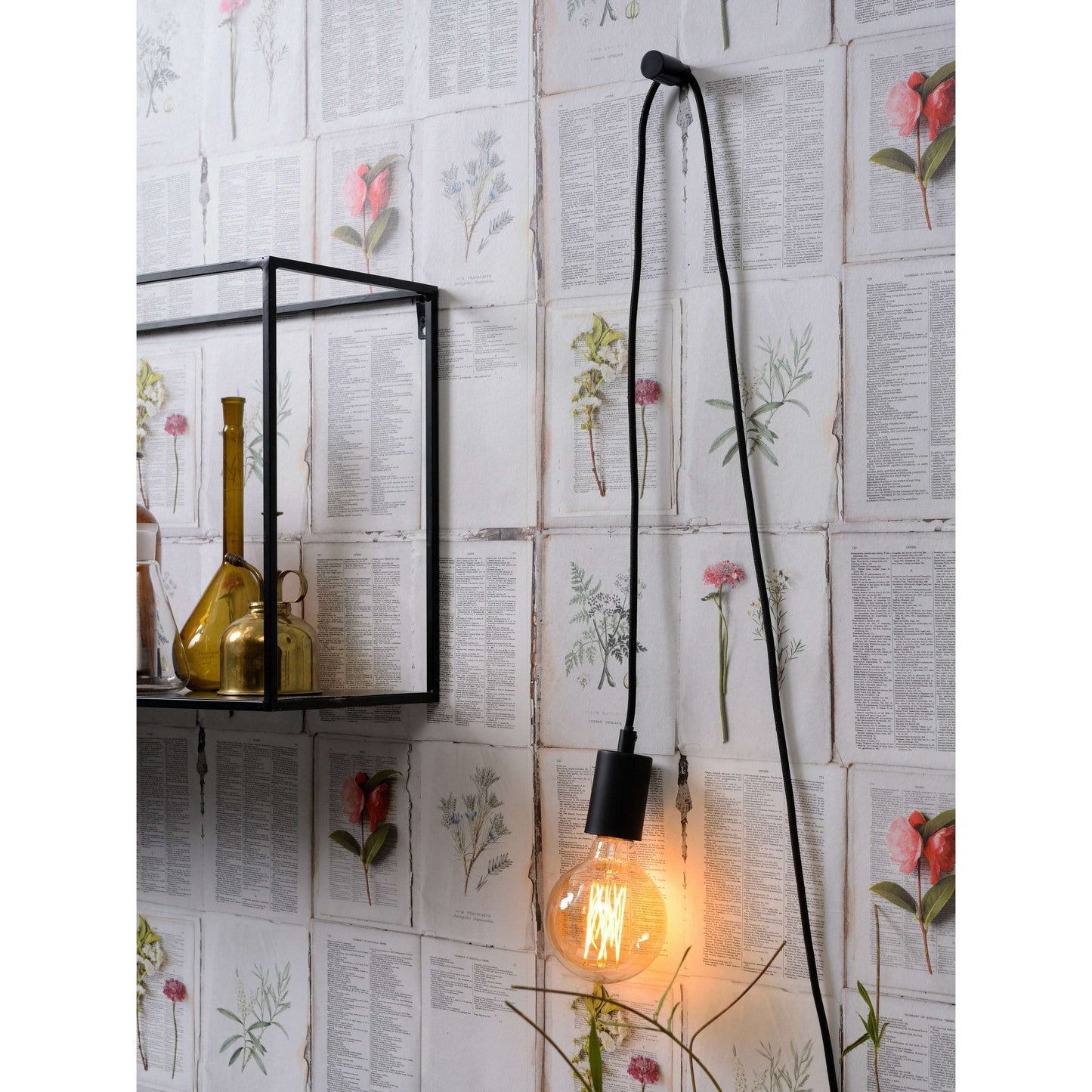 it's about RoMi Hangsysteem Oslo 1 lamp zwart