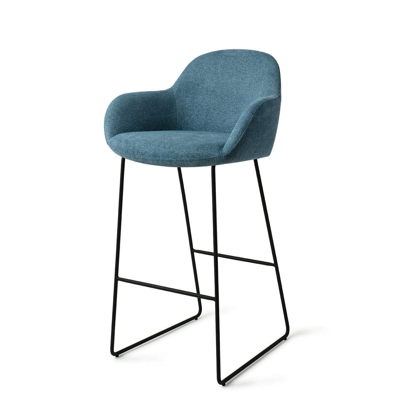 Jesper Home Kushi barkruk ocean eyes|slide black (H)