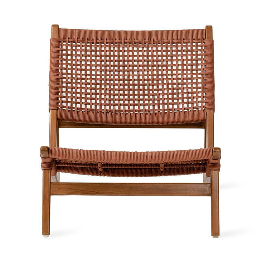 Jesper Home Kuwana fauteuil outdoor cinnamon|amber
