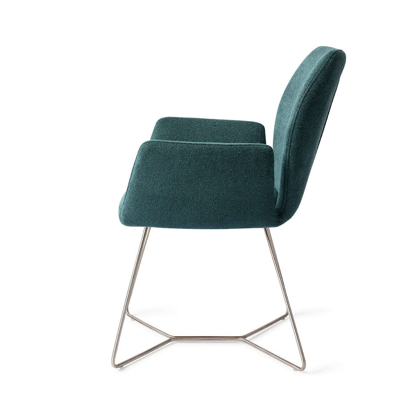 Jesper Home Misaki eetkamerstoel merry mermaid|beehive steel