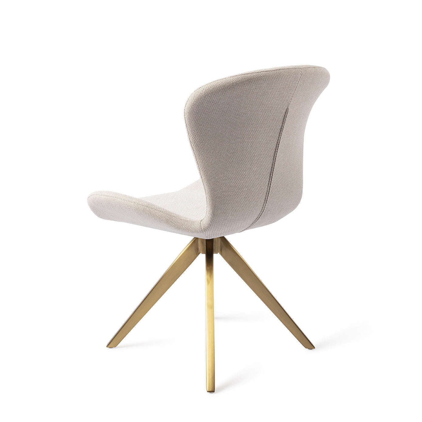 Jesper Home Moji eetkamerstoel Coconuts|turn gold