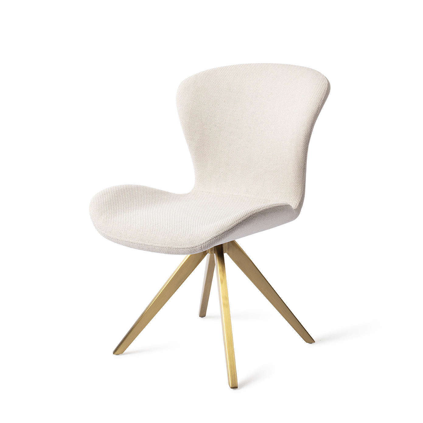 Jesper Home Moji eetkamerstoel Coconuts|turn gold
