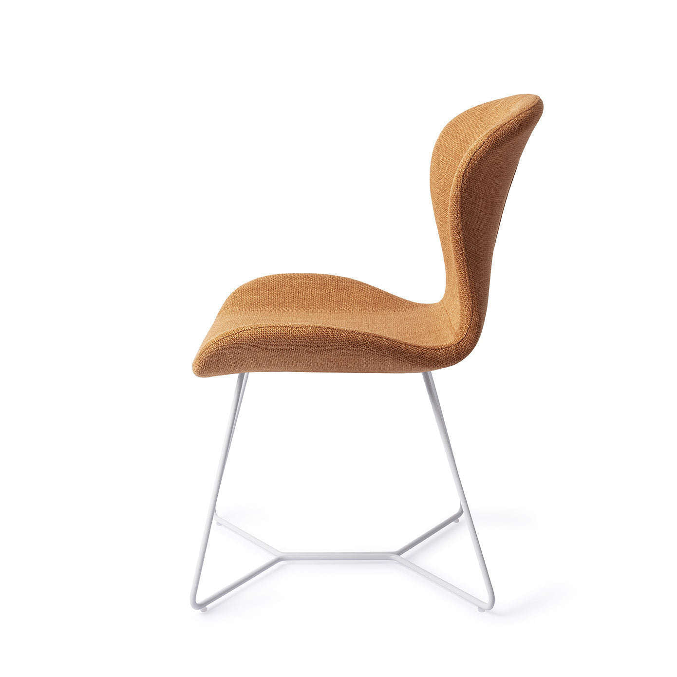 Jesper Home Moji eetkamerstoel Flax and Hay|beehive white