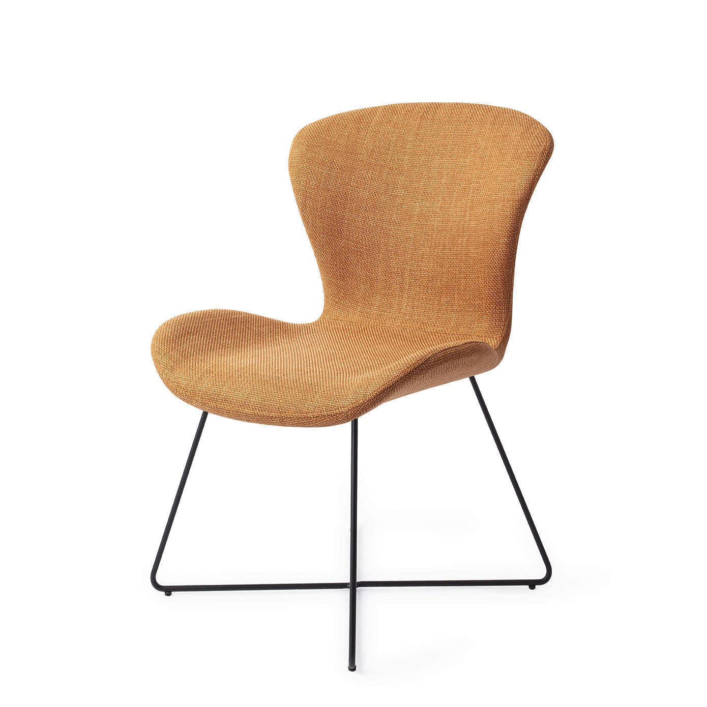 Jesper Home Moji eetkamerstoel Flax and Hay|cross black