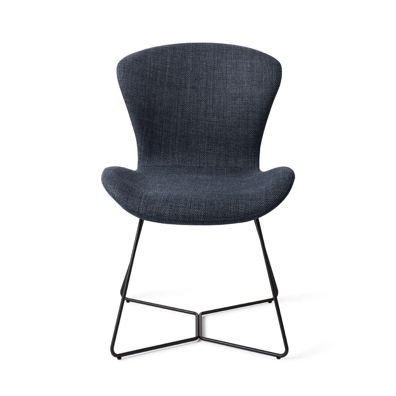 Jesper Home Moji eetkamerstoel Mystic Marine|beehive black