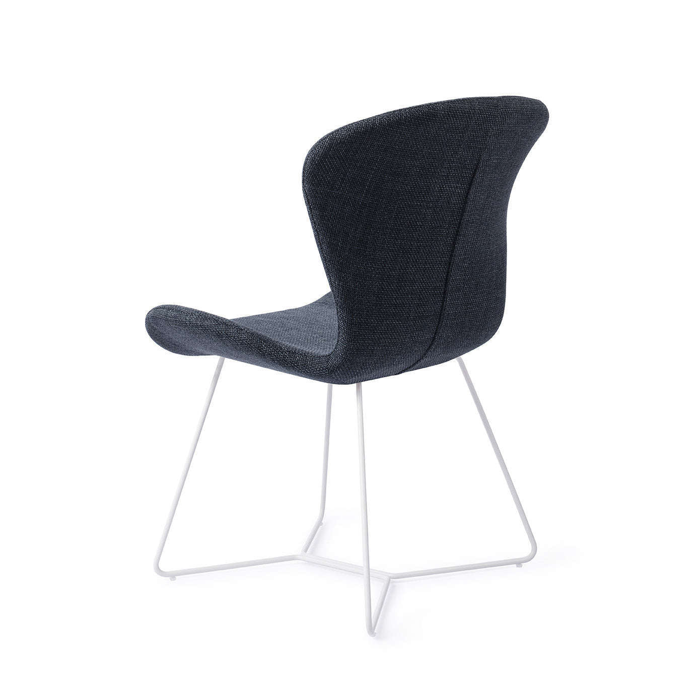 Jesper Home Moji eetkamerstoel Mystic Marine|beehive white