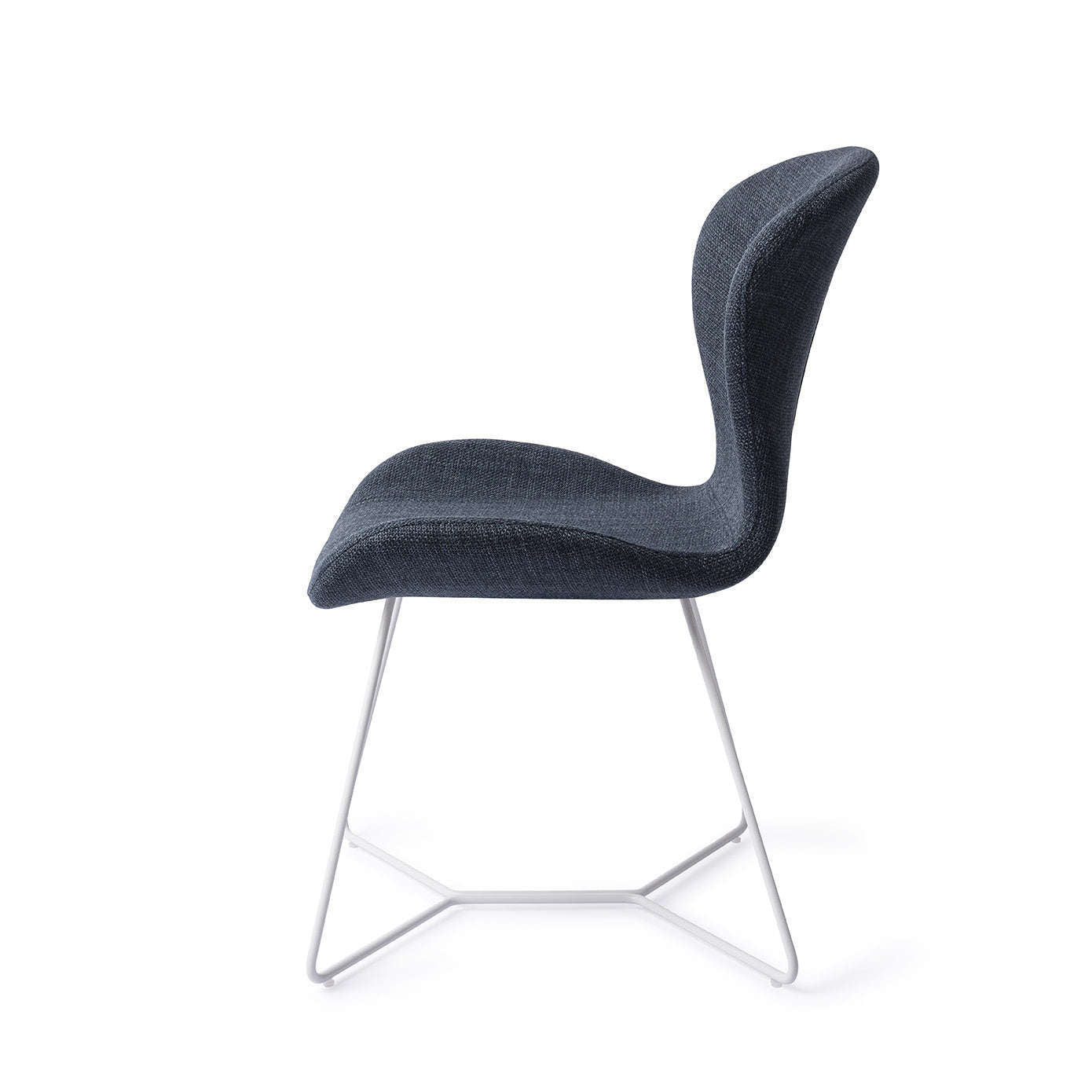 Jesper Home Moji eetkamerstoel Mystic Marine|beehive white