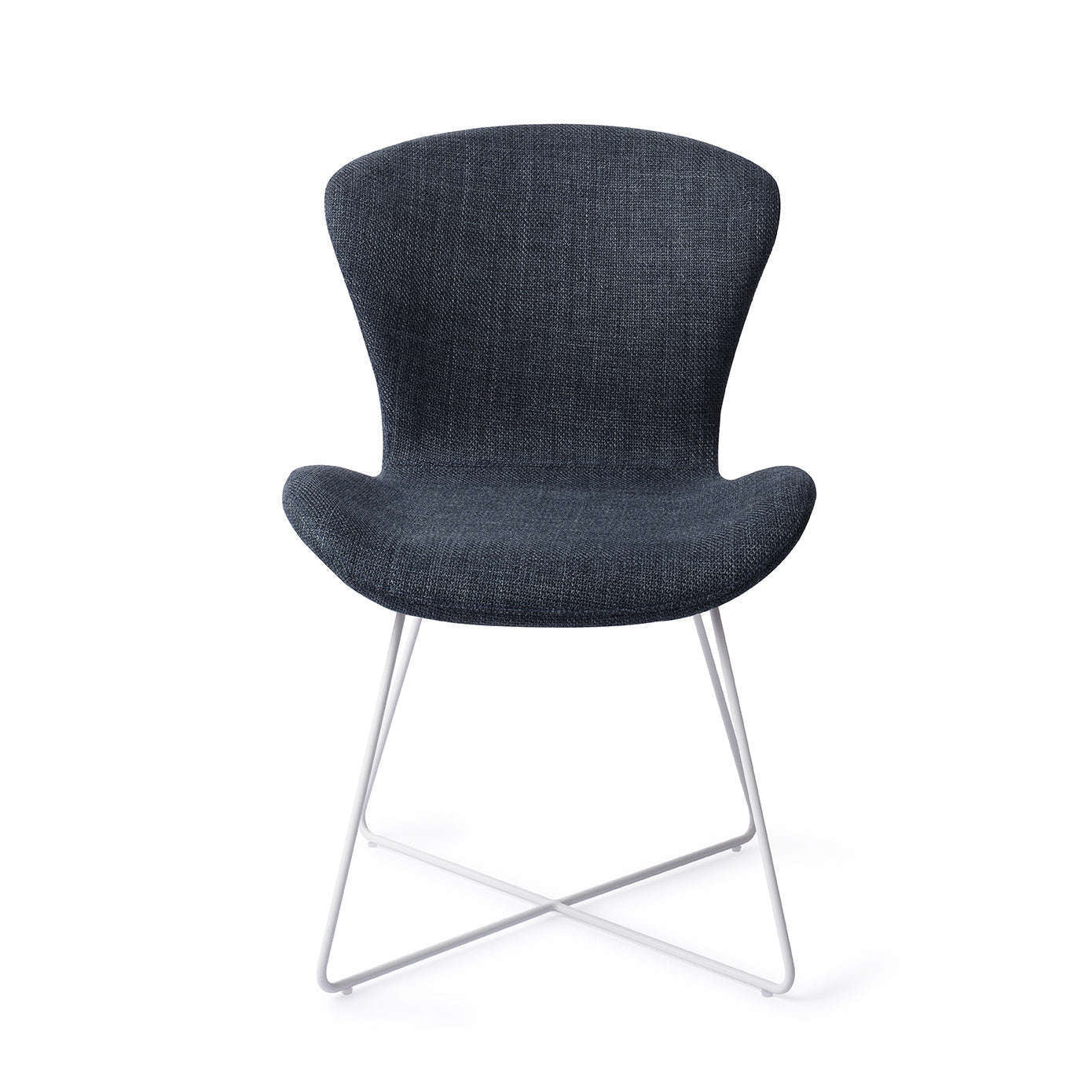 Jesper Home Moji eetkamerstoel Mystic Marine|cross white