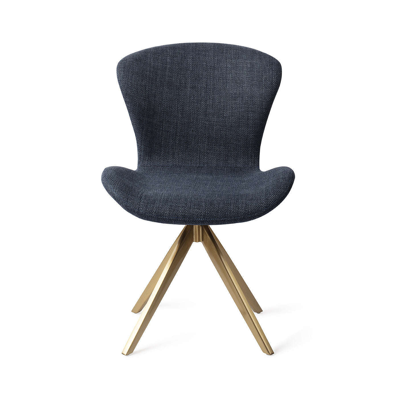 Jesper Home Moji eetkamerstoel Mystic Marine|turn gold
