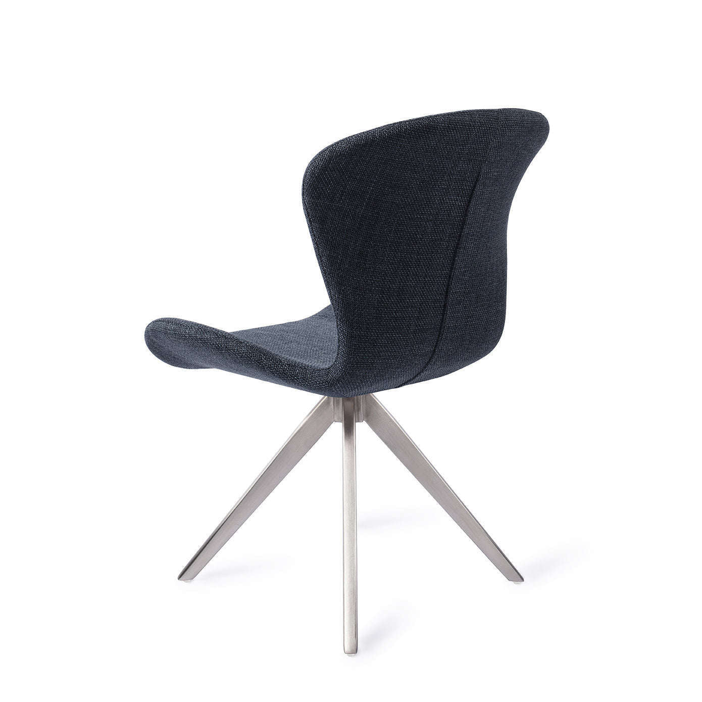 Jesper Home Moji eetkamerstoel Mystic Marine|turn steel