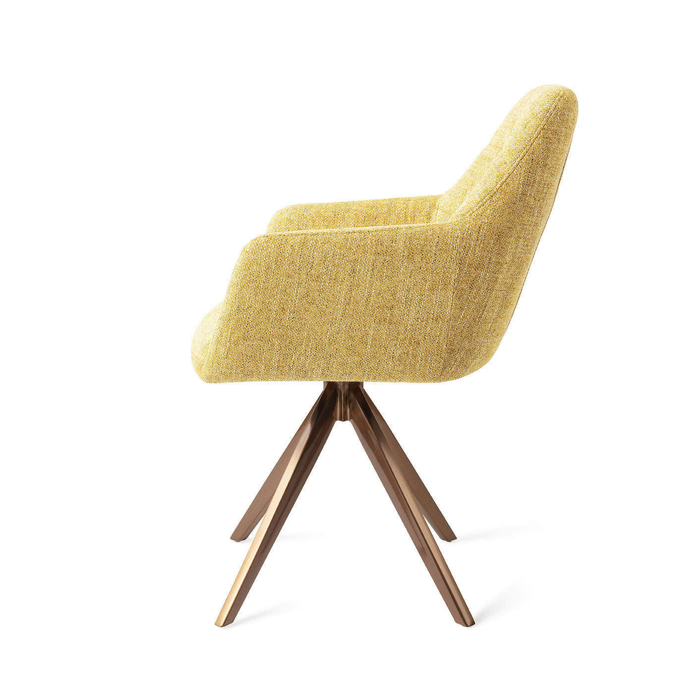 Jesper Home Noto eetkamerstoel Bumble Bee|turn rose