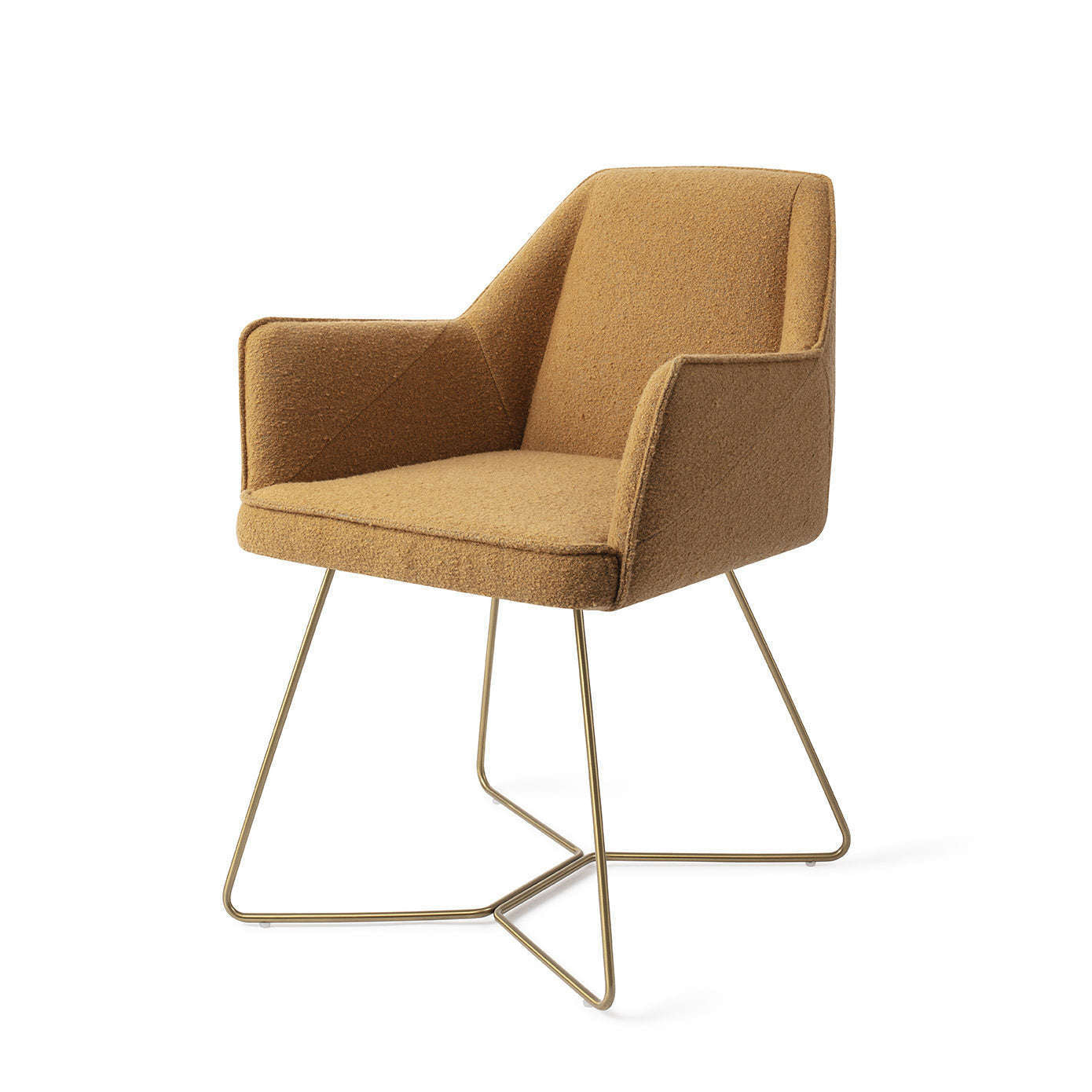 Jesper Home Tome eetkamerstoel Masai Giraffe|beehive gold