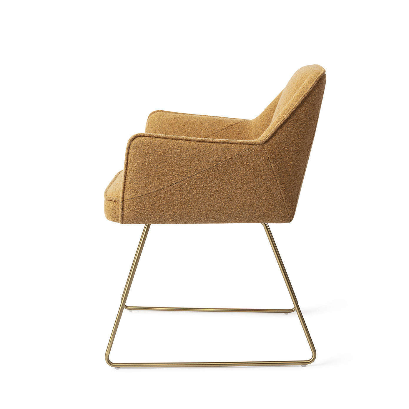 Jesper Home Tome eetkamerstoel Masai Giraffe|slide gold