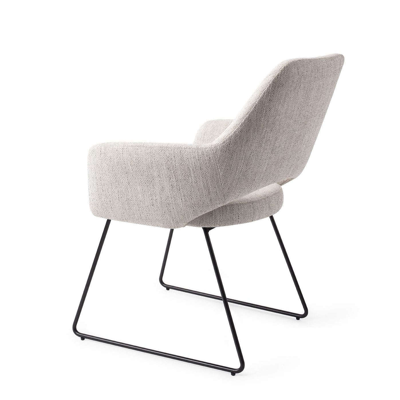 Jesper Home Yanai eetkamerstoel Pigeon|slide black