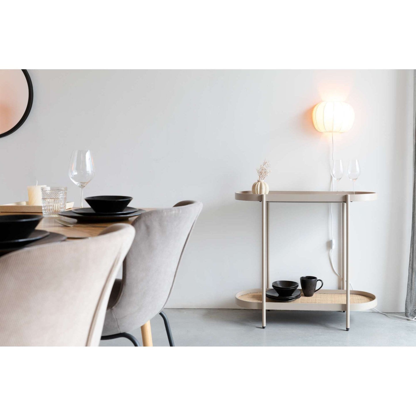 Staerkk Amaya sidetable beige