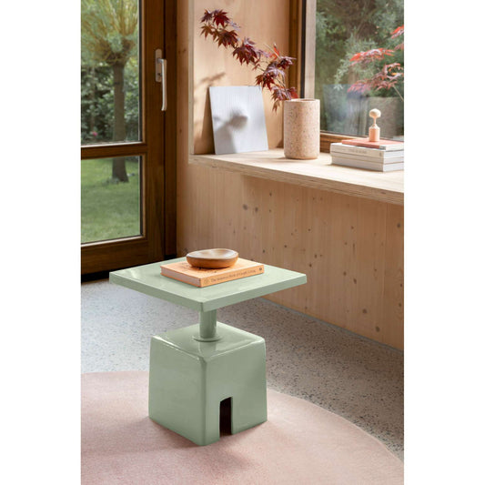 Zuiver Chubby side table stone green