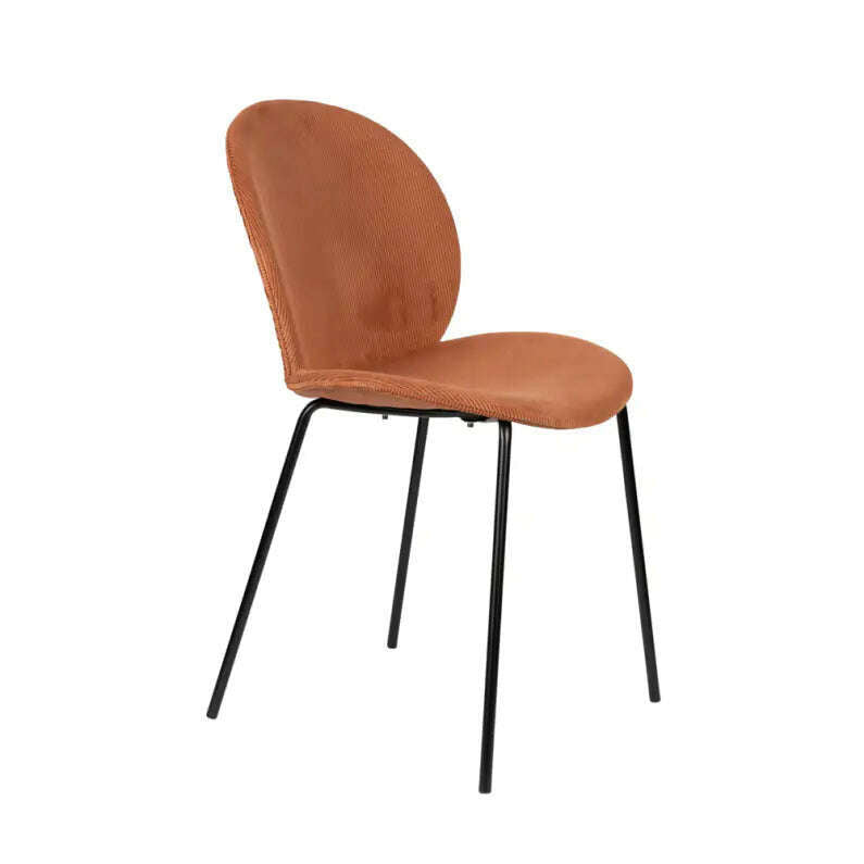 Zuiver eetkamerstoel bonnet terracotta