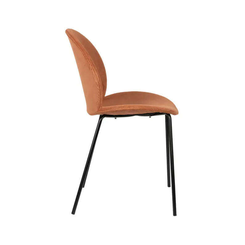 Zuiver eetkamerstoel bonnet terracotta