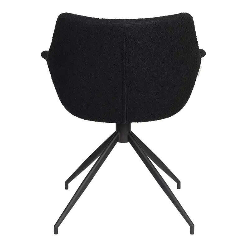 Zuiver eetkamerstoel doulton swivel black