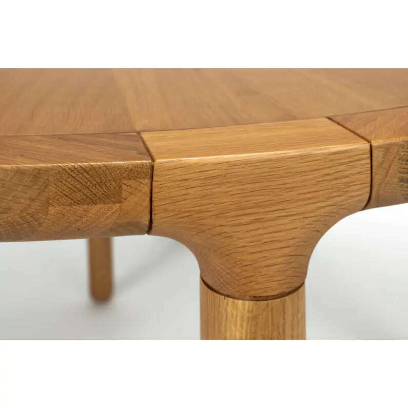 Zuiver eettafel storm natural rond