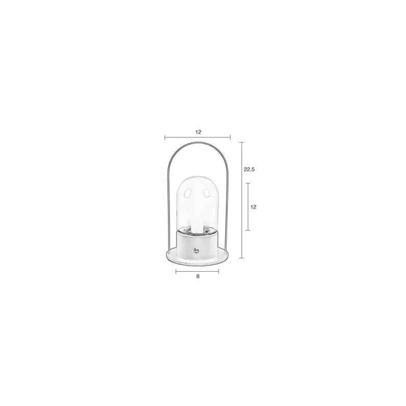Zuiver tafellamp smarty zwart