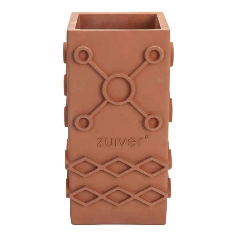 Zuiver vaas graphic terra