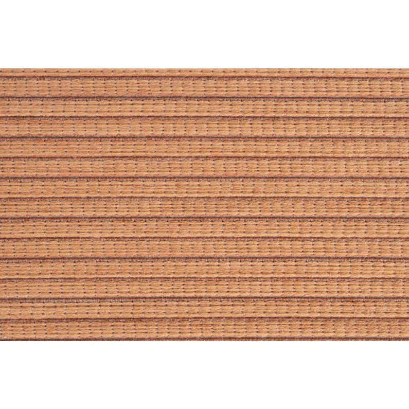 Zuiver vloerkleed waves L zalm oranje