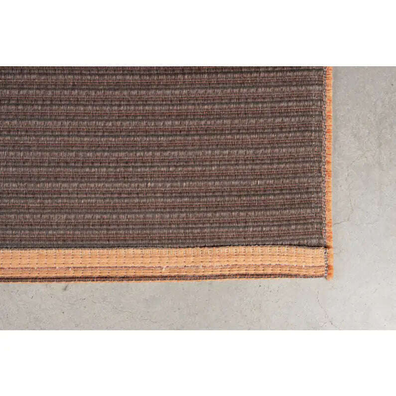Zuiver vloerkleed waves L zalm oranje