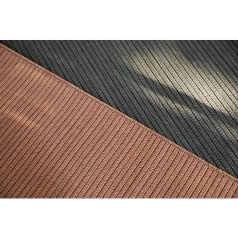 Zuiver vloerkleed waves L zalm oranje