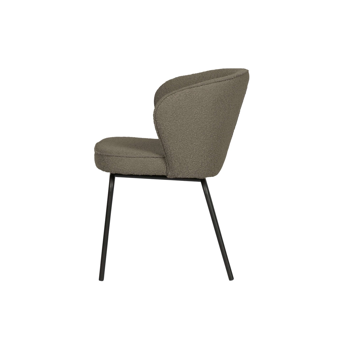BePureHome Admit eetkamerstoel boucle taupe