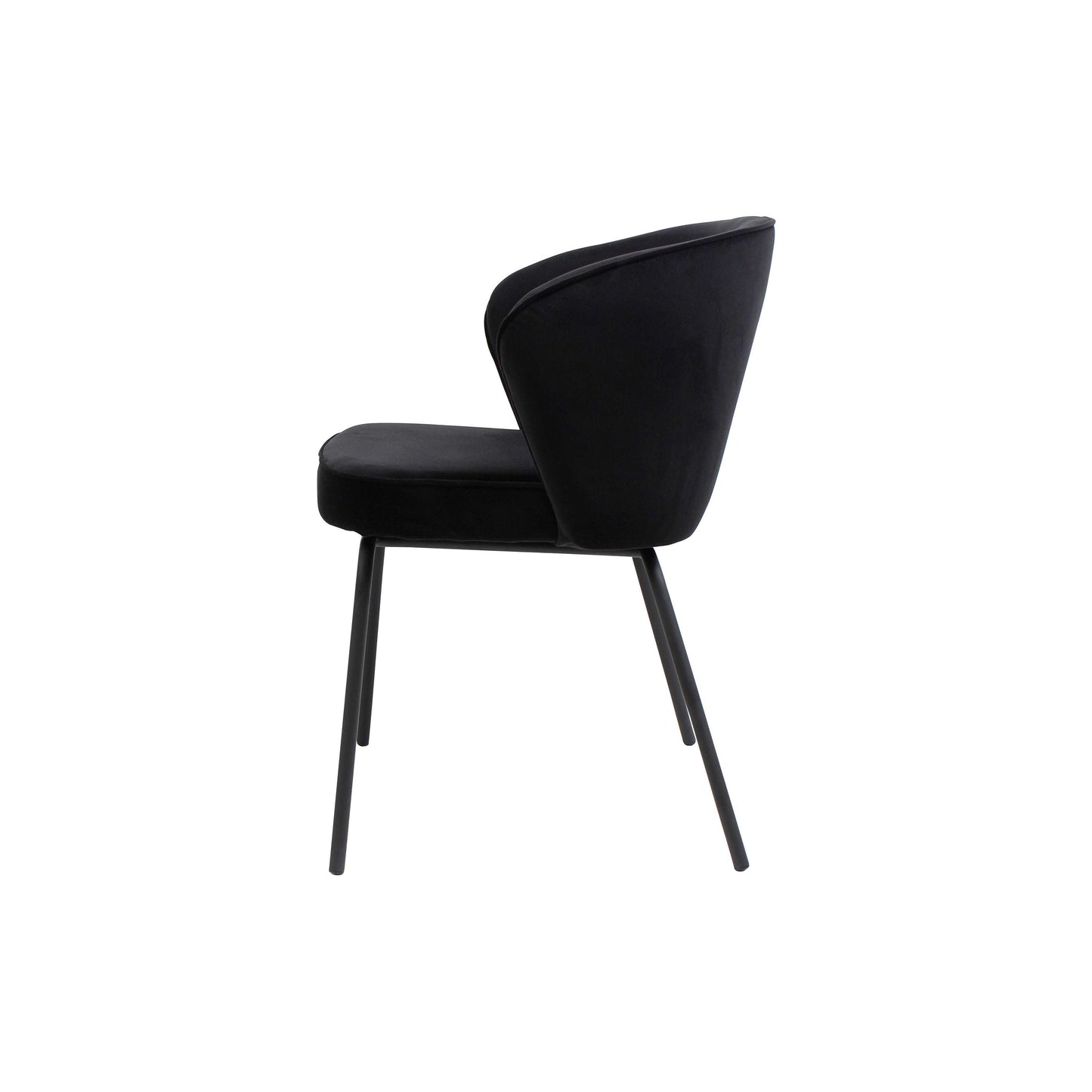 BePureHome Admit eetkamerstoel zwart