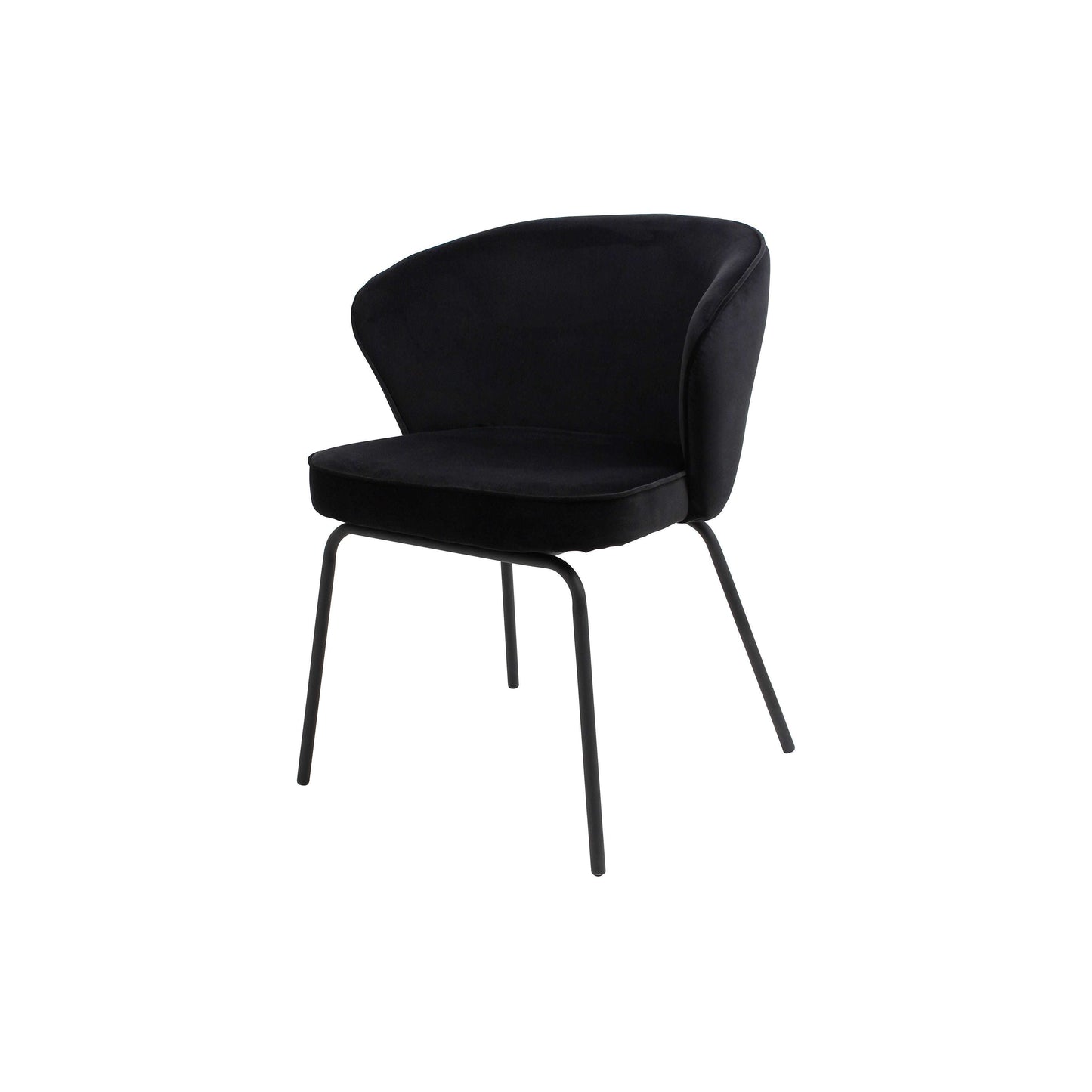 BePureHome Admit eetkamerstoel zwart