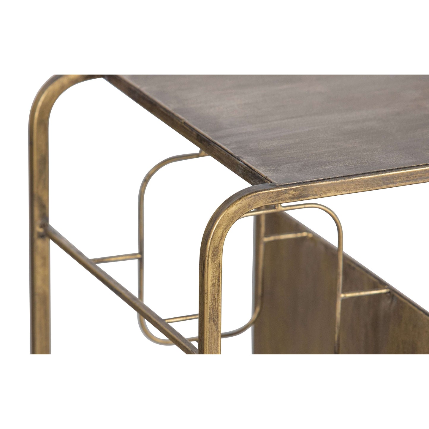 BePureHome Capo wijnkastje brons
