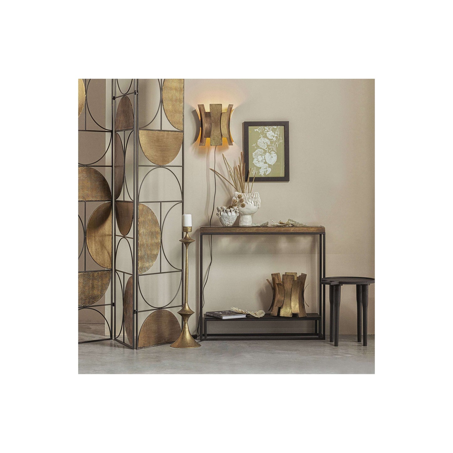 BePureHome Course wandlamp grijs