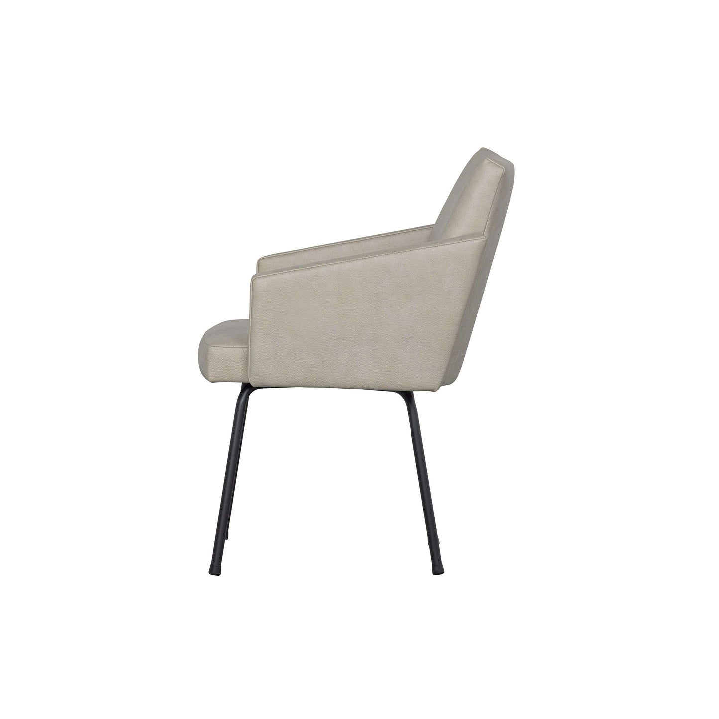 BePureHome Mount eetkamerstoel met armleuning naturel