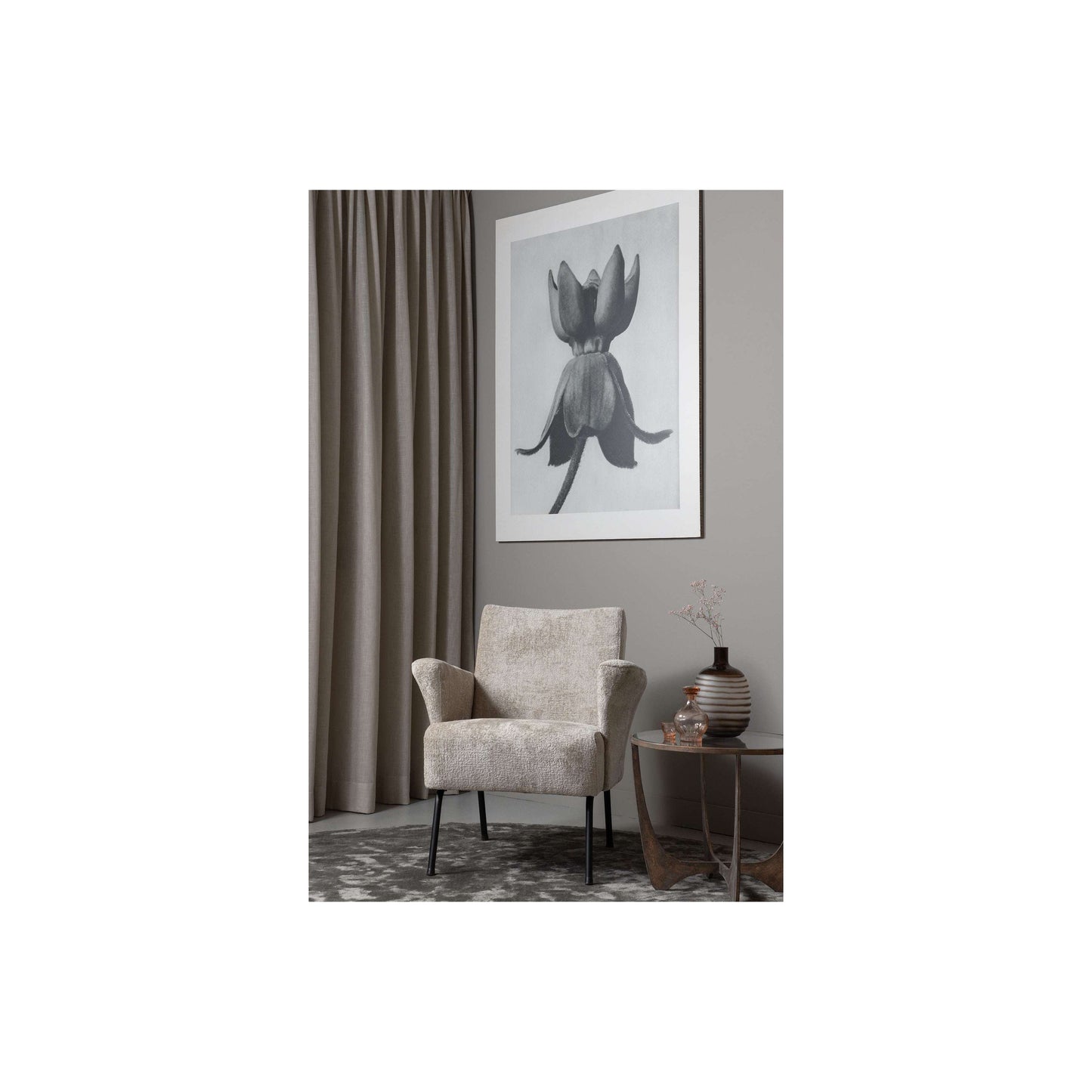 BePureHome Muse fauteuil naturel