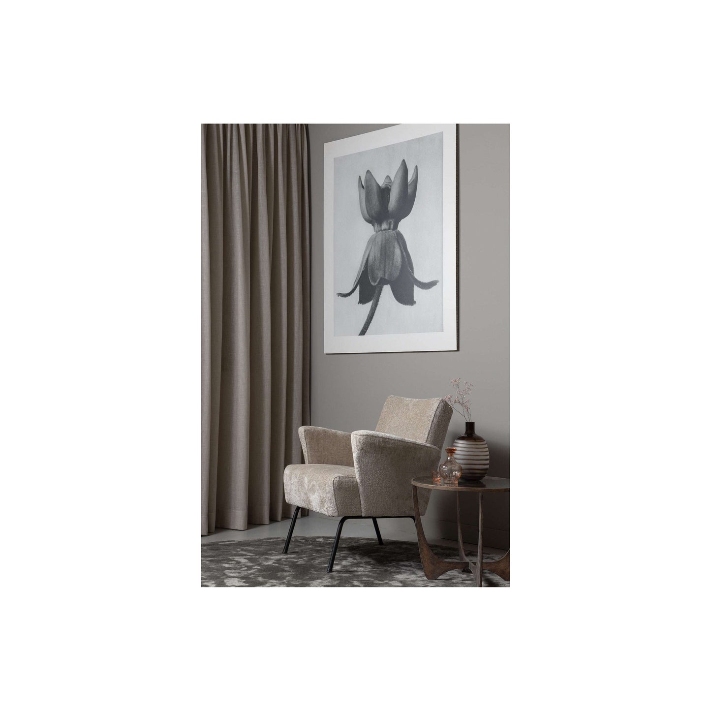 BePureHome Muse fauteuil naturel