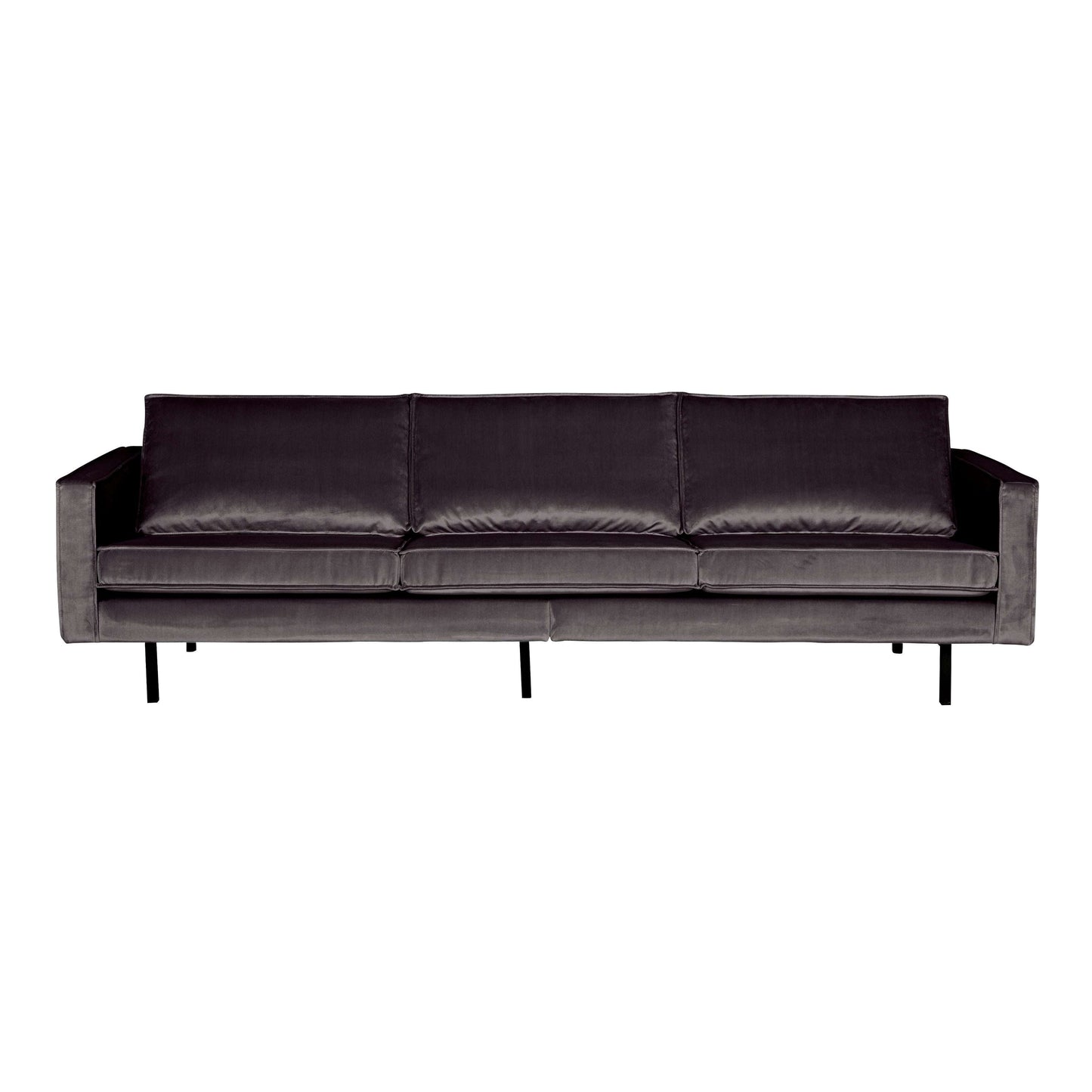 BePureHome Rodeo bank 3-zits antraciet