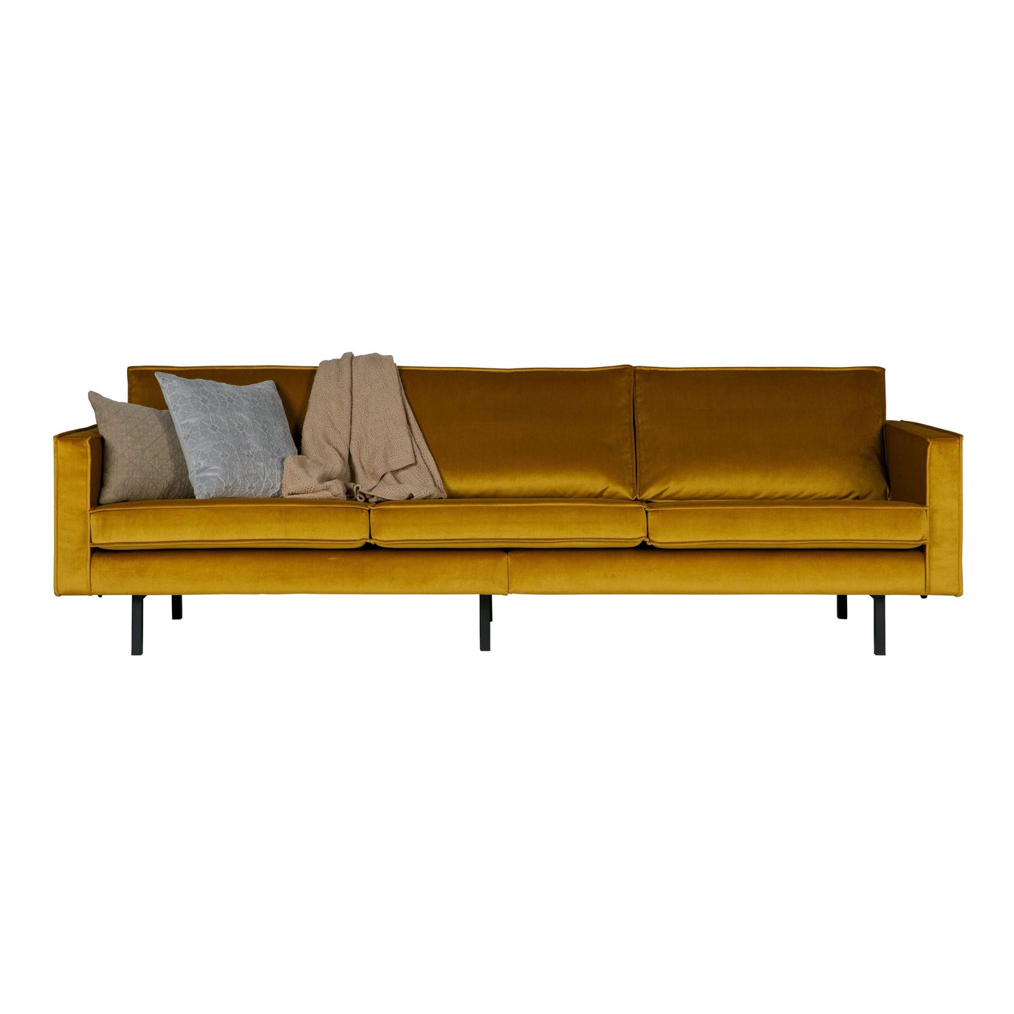 BePureHome Rodeo bank 3-zits geel