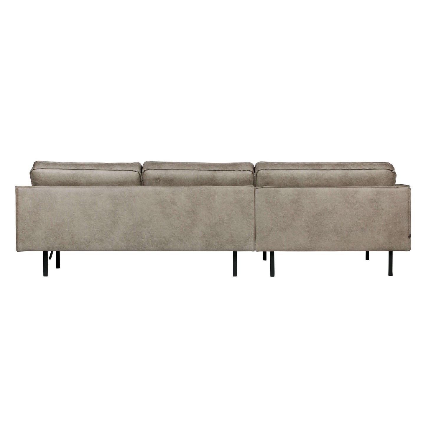 BePureHome Rodeo chaise longue links grijs