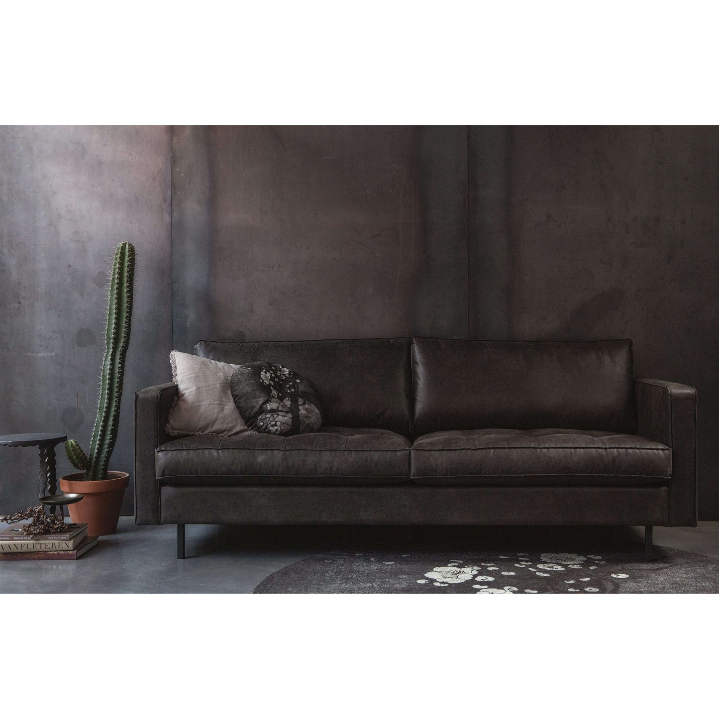 BePureHome Rodeo classic bank 2,5-zits zwart
